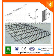 Valla de alambre doble / Valla soldada del acoplamiento de alambre / Esgrima bilateral del alambre (fábrica de Guangzhou)